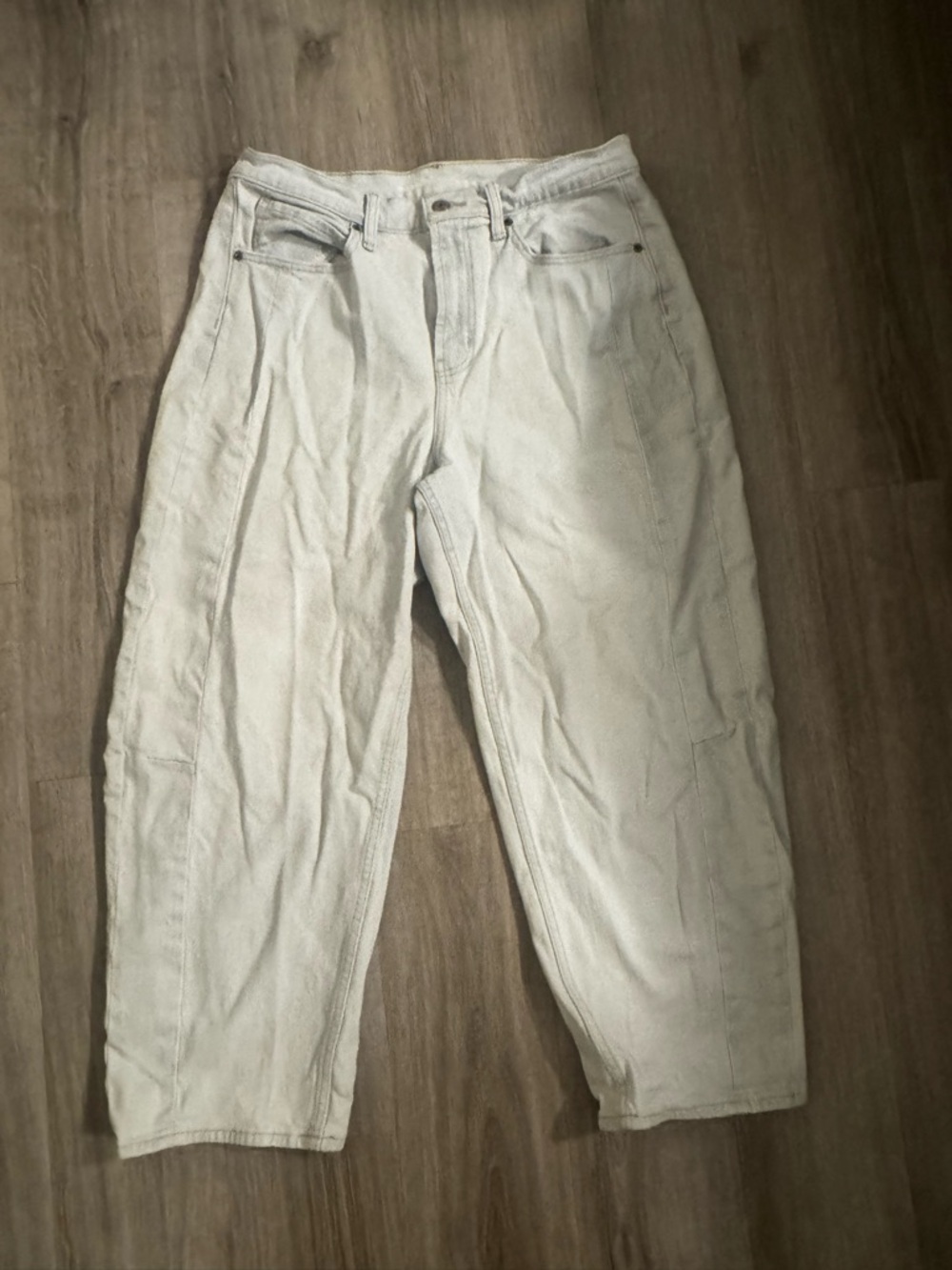 Old Navy Light Blue Barrel Leg Jeans